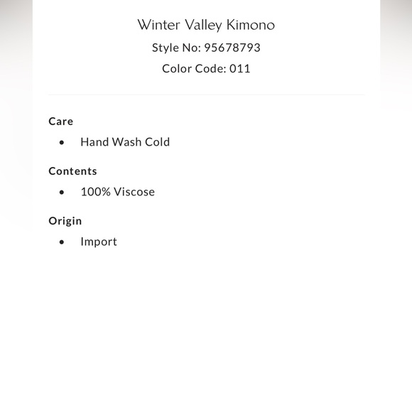 Free People Winter Valley Kimono - Picture 8 of 9